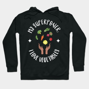 I Love Vegetables T-shirt Design Hoodie